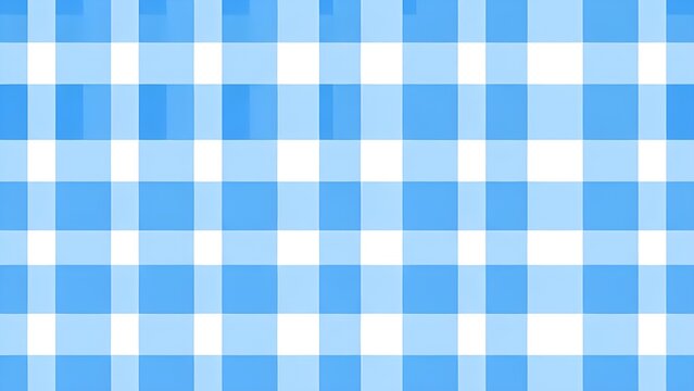 시원하고 선명한 파란색과 흰색 격자무늬가 바둑판식으로 배열된 체크 패턴
A check pattern where cool and clear blue and white grid patterns are arranged in a checkerboard pattern