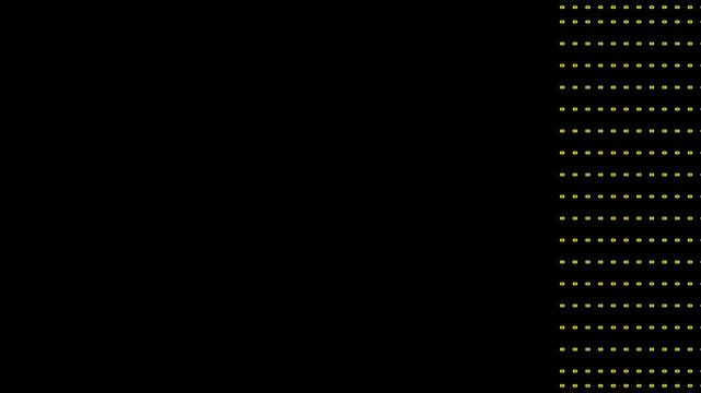 A dashed curves and loops, signpost showing a confusing complex path, indicating direction and movement with a dotted line