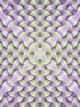 A stylish, minimalist 3D illustration with a wave-like pattern. Stylish and modern