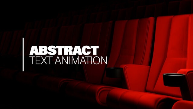Abstract Text Animation
