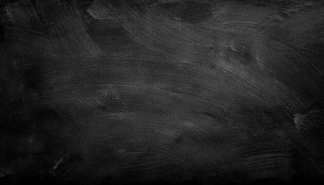 black scratched anthracite blackboard chalkboard with chalk concrete wall texture background education backdrop