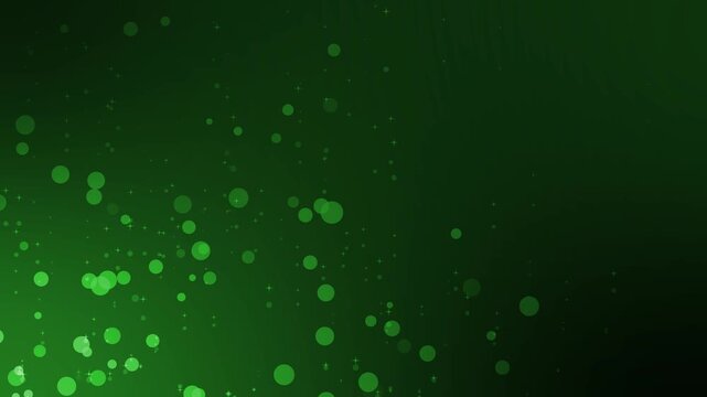 Abstract gradient background bokeh dots and subtle light streaks animation, digital backdrop suitable for technology or creative themes