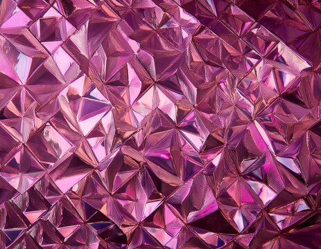 graff pink diamond texture iridescent texture faceted gem crystal refractions panorama background