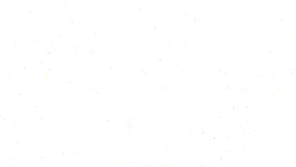 Naklejka premium 【背景透過】カラフルな光の粒子が煌めく重ねるだけの粒子エフェクト素材 PNG / Colorful sparkling light particles floating overlay transparent background PNG