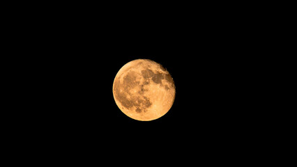 moon in the night sky © Jess