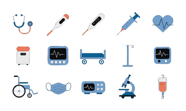 Medical Healthcare Equipment Collection.