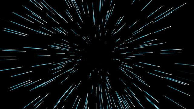 Abstract cosmic explosion radial light burst digital background for futuristic tech and space-themed designs