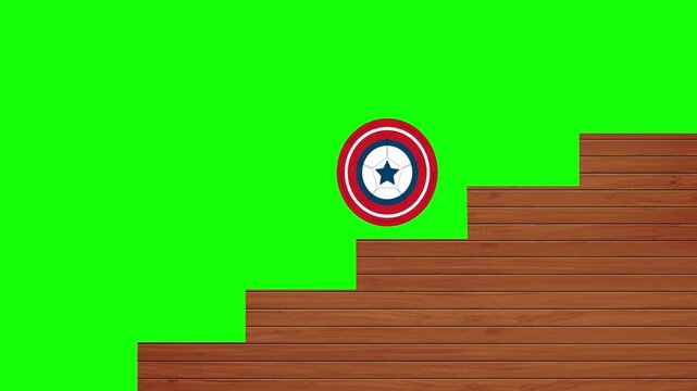 Green Screen Shield Horizontal 16:9 Green Screen