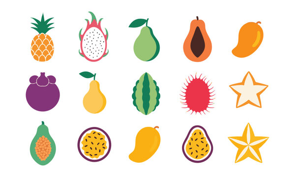 Tropical Fruit Collection.