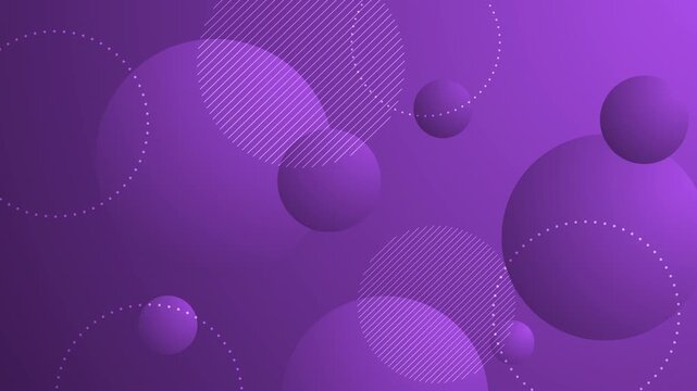 Abstract background with overlapping circles soft gradients and dotted rings animation, Abstract modern geometric design for wallpaper or banner