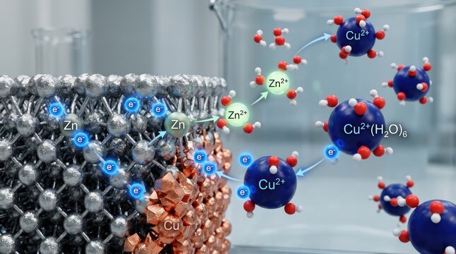 Nanostructure material surface interaction with ions in solution