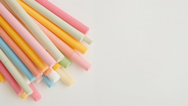 Colorful foam pool noodles arranged on the left side of the image with the number "2100" visible in the top left corner.