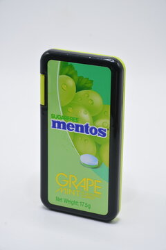 Mentos grape mint in Manila, Philippines