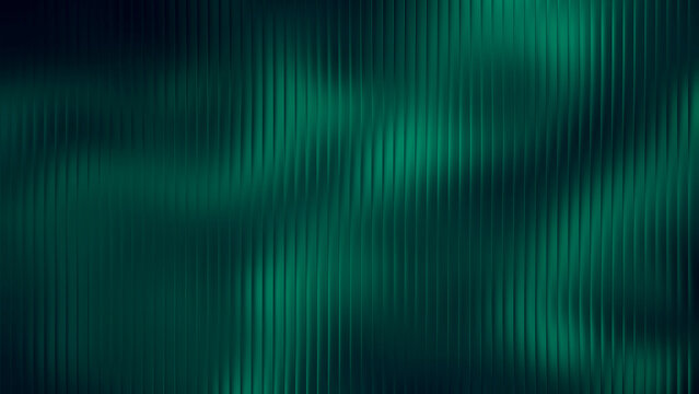 Halloween spooky dark green abstract background with wavy textured ripples and subtle light effects for festive designs