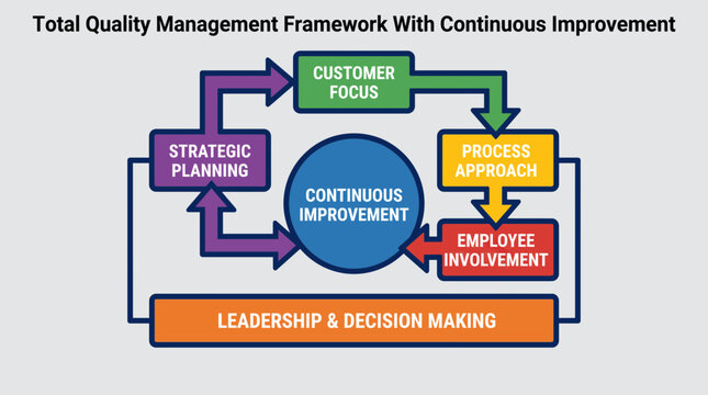 Total Quality Management Framework With Continuous Improvement
