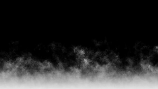 Rising Wall of Endless Smoke Steam Loop. creating a mystical and otherworldly atmosphere.
Black white grey fog motion texture with soft fade and gradient light.Thick white smoke wall rising slowly.