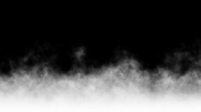 Rising Wall of Endless Smoke Steam Loop. creating a mystical and otherworldly atmosphere.
Black white grey fog motion texture with soft fade and gradient light.Thick white smoke wall rising slowly.