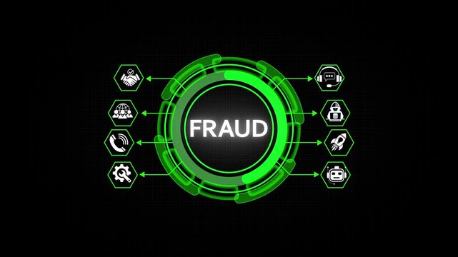 "FRAUD" text with a tape measure on a white background, symbolizing precision, accuracy, and competency assessment in a clean, minimal video. Coach motivation to skills improvement.