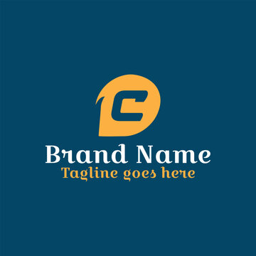 DC or CD logo with letter C in negative space. Circular effect in outside. Fully vector file. CMYK color mode. Editable color, Free font used. Easy to download.
