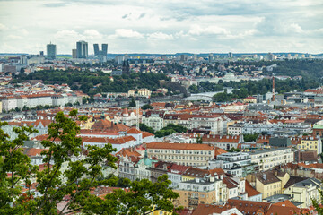 Panorama miasta Pragi © fotozen
