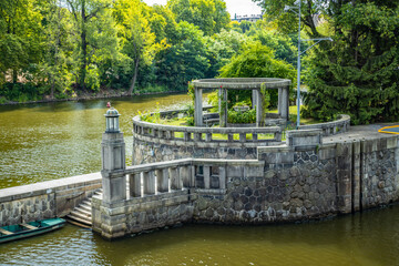 Socha Vltava w Pradze