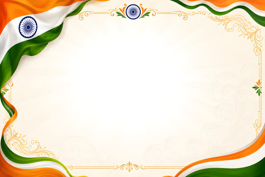 Happy Indian Independence Day and Republic Day celebration featuring the national tricolour flag, Ashoka Chakra, patriotic spirit, freedom, democracy, unity, heritage, pride, and cultural traditions.