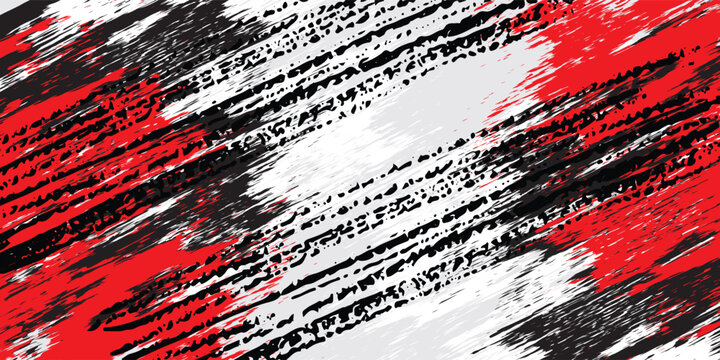 Aged gunge texture. Scratched black structure with red brush decorative illustration. Hand-drawn painted abstract background.vector illustrator gradient smooth
