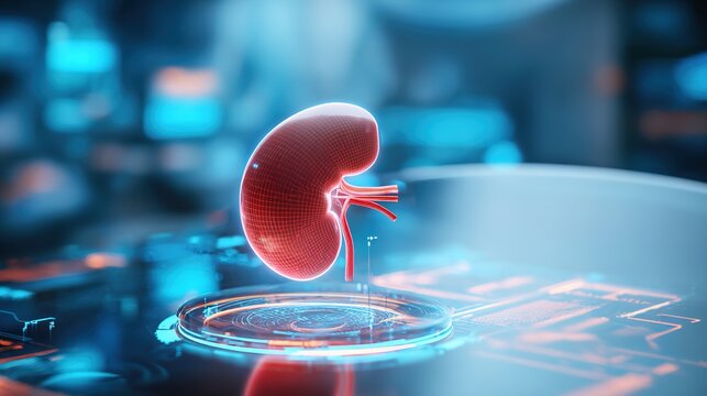 Addison's Disease medical illustration showing adrenal gland insufficiency, cortisol deficiency, endocrine system dysfunction, hormone imbalance, and advanced healthcare visualization for medical 