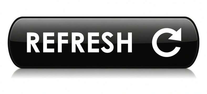 Modern refresh button with circular arrow icon