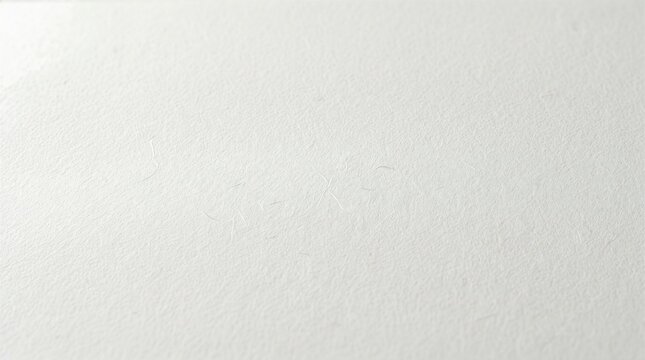 Minimalist white paper texture background with soft grain and subtle light for elegant design projects and presentation backdrops