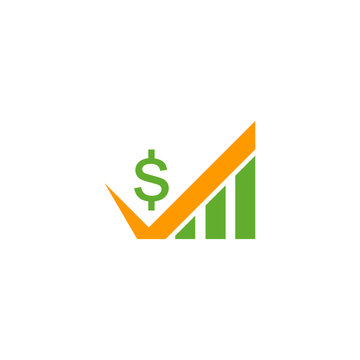 Financial accounting logo design idea, suitable for your design need, logo, illustration, animation, etc.