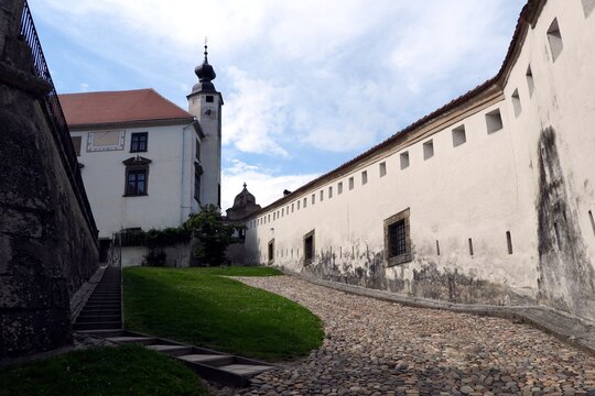 Interior view of Ptuj Castle, Slovenia