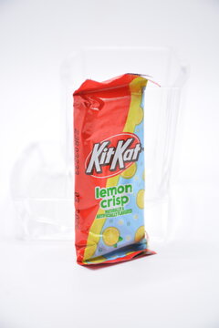 Kit kat lemon crisp chocolate in Manila, Philippines