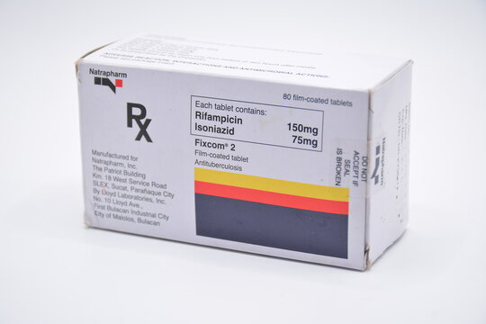 Fixcom 2 by natrapharm antituberculosis tablet box in Manila, Philippines