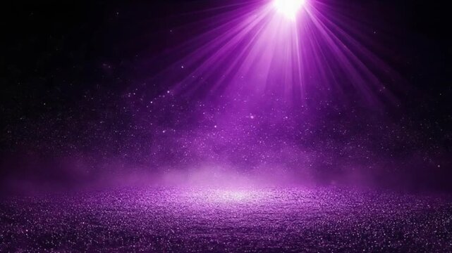 Sparkle dust loop particles rising continuously with haze forming highlights dynamic motion scene
