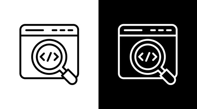 Source Code  White Icon Set Design