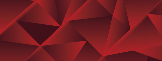 Fototapeta premium Red diamond abstract triangles eps 10