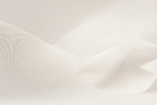 Elegant Abstract Beige Wave Lines Background for Design