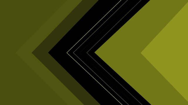 Abstract dark geometric background with sharp chevron shapes and thin glowing lines animation