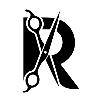 Logo for hair salon and barber shop