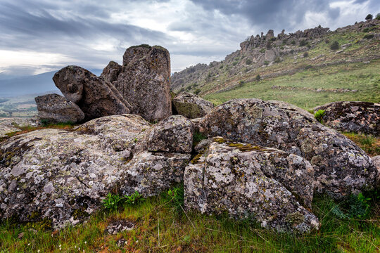 Formaciones graniticas en el cerro de las Chorreras