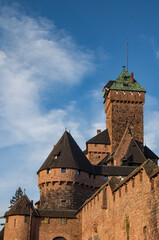Haut-koenigsbourg castle located in the commune of Orschwiller (Alsace-France) © @CMG_IG