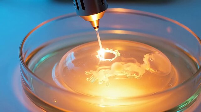 Laser-assisted hatching aiding blastocyst implantation