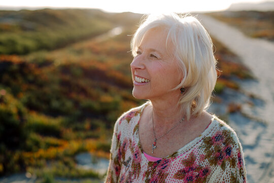 Smiling Mature Woman
