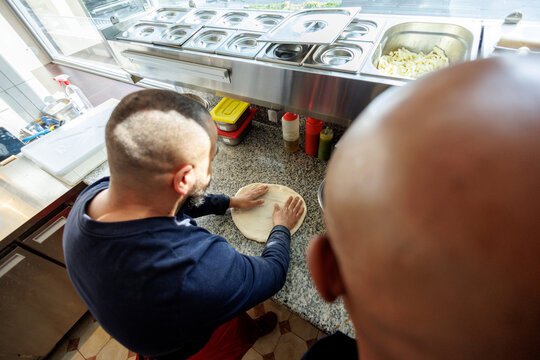 Pizza preparation