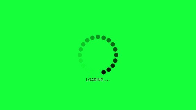 Loading - circle Modern loading animation. Circular loading indicator , loading and buffering icon animated circle loading background video icon