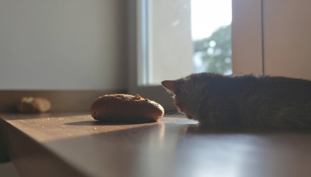 パンと猫