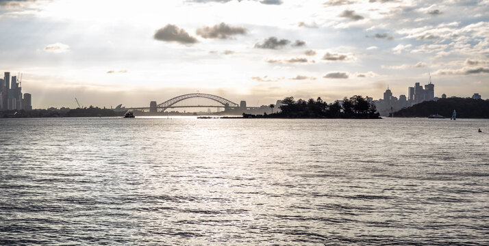 Sidney Skyline at sunset, Australia