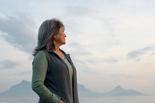 Optimistic sky portrait