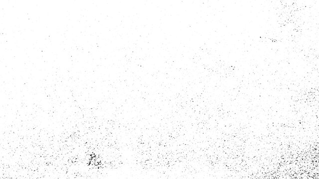 Creative Black and White Distressed Grunge Vector Background featuring Grainy Dust Texture and Rough Overlay Elements.